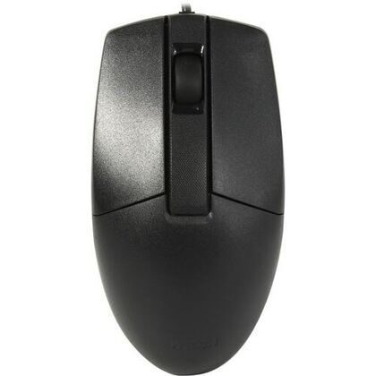 Мышь A4Tech OP-330S (BLACK) оптическая, проводная, USB, офисная, черный (OP-330S (BLACK))