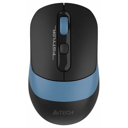 Мышь A4Tech FB10C оптическая,USB, офисная, черный/ синий (FB10C ASH BLUE)