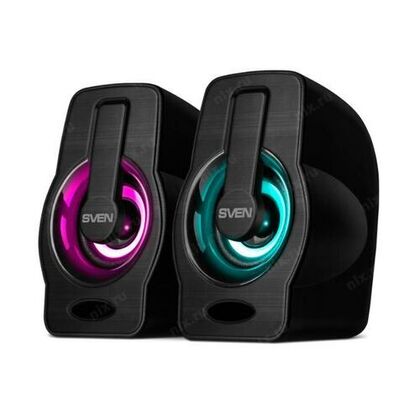 Портативная колонка 2.0  Sven SV-020149 6W, черный, USB, Пластик (SV-020149)