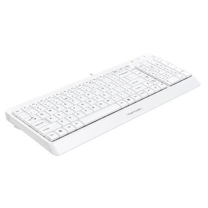Купить Клавиатура A4Tech FK15, проводная, классическая, USB, белый, кабель 1,5 м (FK15) в Симферополе, Севастополе, Крыму