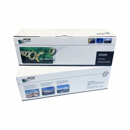 Картридж HP CE320A Black Uniton Premium Green Line (Eco Protected) 2000стр. (CLJ 1525/ CM1415 PRO)