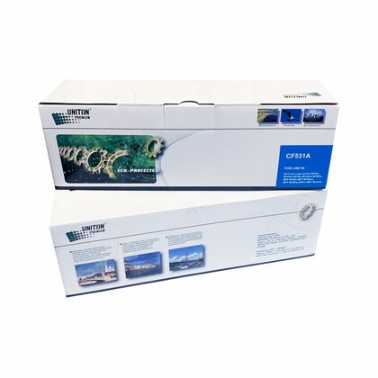 Картридж HP CF531A Cyan Uniton Premium Green Line 900стр. (LJ M154/  M180/  M181)