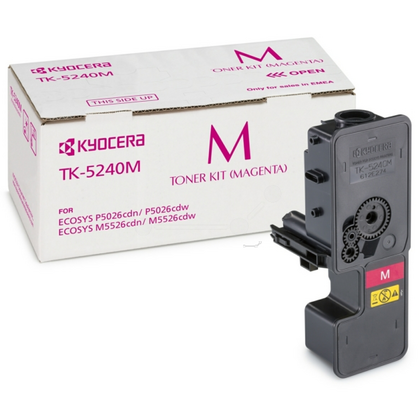 Тонер-картридж Kyocera TK-5240 Kyocera Magenta 3000с , для P5026cdn/ cdw, M5526cdn/ cdw (1T02R7BNL0)
