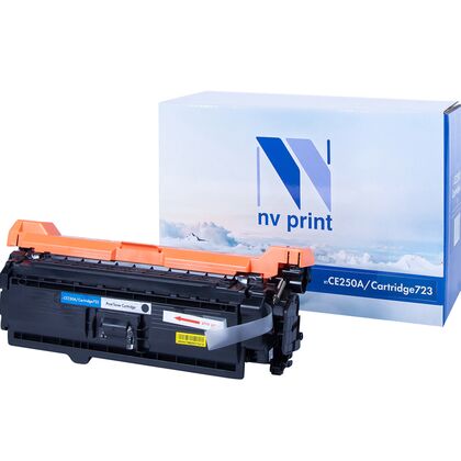 Картридж HP CLJ CE250A/ Canon 723 Black NV Print 5000стр. (CP3525/ CM3530)