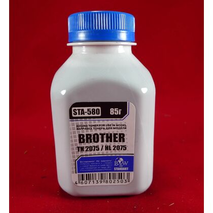 Тонер Brother HL-2240 85г. фл. B&W Standart (TN 2075/ 85/ 2135/ 75 HL 2030/ 35/ 40/ 75/ 2140/ 50/ 70)