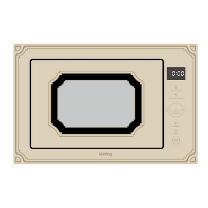 Микроволновая печь встраиваемая Korting KMI 825 RGB бежевый ( 25 л, мощность - 900 Вт, сенсорное)