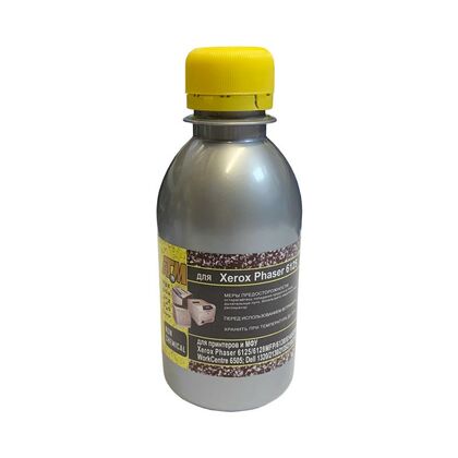 Тонер Xerox Phaser 6125 Yellow 30г. фл. Silver ATM (Phaser 6130/ 6500/ C1100)