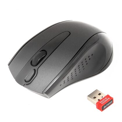 Купить Мышь A4Tech 500F оптическая, беспроводная, Радио USB, офисная, черный (G9-500F-1) в Симферополе, Севастополе, Крыму