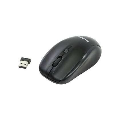 Мышь Sven RX-305 оптическая, беспроводная, Радио USB, офисная, черный (SV-03200305W)