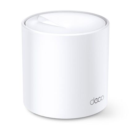 Wi-Fi Mesh система TP-Link Deco X20(1-pack) ( 2.4 ГГц 574 Мбит/ с, 5 ГГц 1201 Мбит/ с, 2х1Гбит/ с) Deco X20(1-pack)