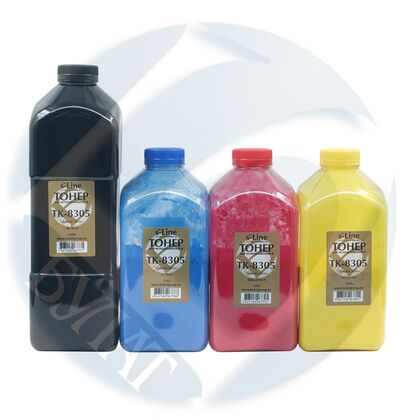 Тонер+девелопер Kyocera TASKalfa 3050ci Cyan 390г. фл. Булат s-Line TK-8305 (3051ci/ 3550ci/ 3551ci)