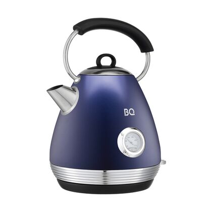 Чайник электрический BQ KT1826SW синий (2200 Вт, объем - 1.7 л, корпус: металлический)