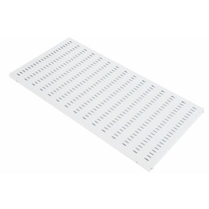 Полка 19" 1U стационарная для шкафа глубиной 1200 (Ш496xВ25xГ1000мм, нагрузка до 100 кг), серая (СВ-100У)