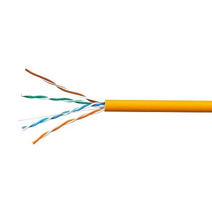 Кабель Cu UTP, Внутренний, 4x2x0.48, бухта 305м., Cat5e, SkyNet (CSS-UTP-LSZH-4-CU)