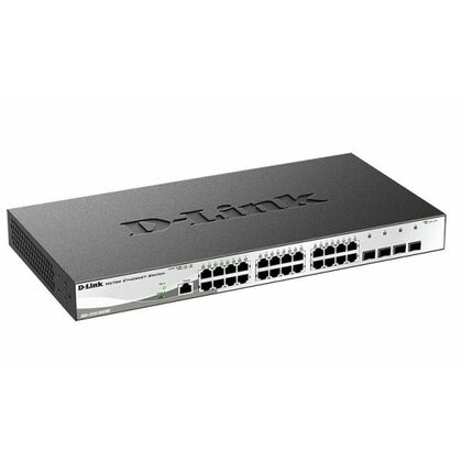 Управляемый коммутатор 28 порта D-Link DGS-1210-28X/ ME (24х1Гбит/ с, 4хSFP+) 2 уровня