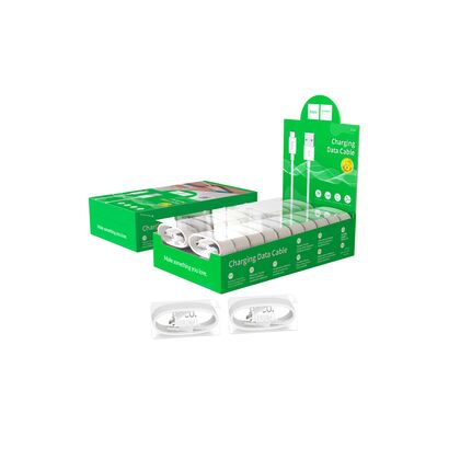 Кабель HOCO MicroUSB X64m Lightweight (1м. Белый) set (40PCS)
