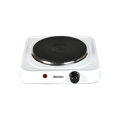 Плита настольная электрическая Blackton HP113W белый (1000 Вт, количество конфорок - 1, механическое)