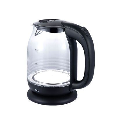 Чайник электрический BQ KT1833G черный (2200 Вт, объем - 1.7 л, корпус: стеклянный)