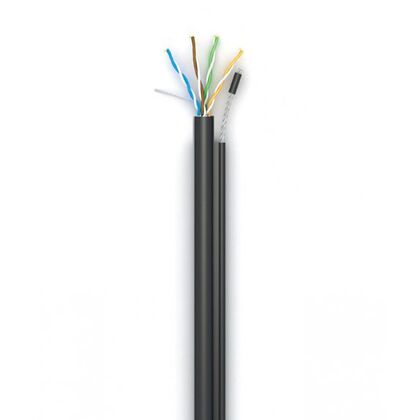 Кабель Cu UTP, Внешний на тросу, 4x2x0.51, бухта 305м., Cat5e, Suprlan Premium, СКО (01-0308-1)
