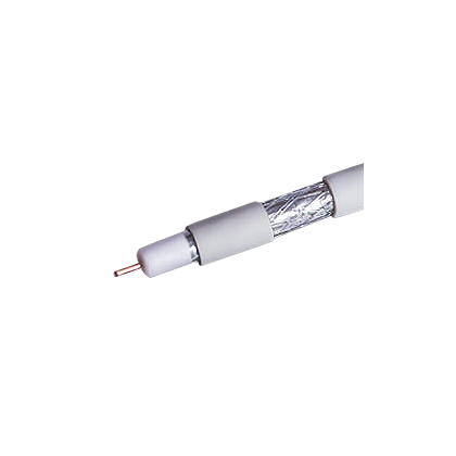 Кабель коаксиальный RG-6U, AlCu, 45%, 75 Ом, внутренний, бухта 100м, Net.on (109L)