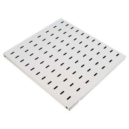 Полка 19" 1U стационарная (Ш496xВ25xГ620мм, нагрузка до 100 кг), серая (СВ-62У)
