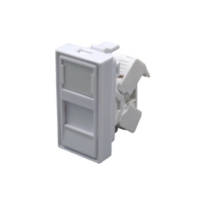 Модуль розетки 45х22,5 8P8C (RJ-45) cat.5e (10-0360)