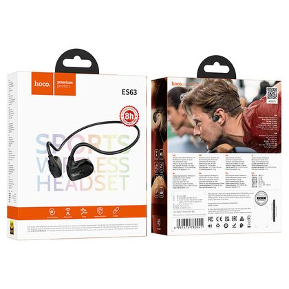 Беспроводные наушники HOCO ES63 Graceful, Bluetooth, вкладыши, черный (6931474780041)