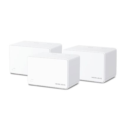 Wi-Fi Mesh система MERCUSYS Halo H80X(3-pack) ( 2.4 ГГц 574 Мбит/ с, 5 ГГц 2402 Мбит/ с, 3х1Гбит/ с) Halo H80X(3-pack)