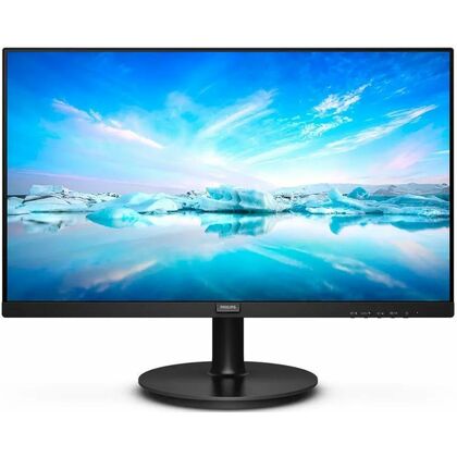 Монитор Philips 24" 241V8LA черный (VA, 1920х1080, 75 Гц, 4 ms, 250 cd/ m2, 3000:1, audio: 2х2 Вт, HDMIх1, VGAх1, )