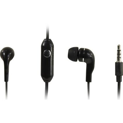 Проводная гарнитура Smartbuy SBH-011 с микрофоном, внутриканальные, jack 3.5 mm. черный (SBH-011)