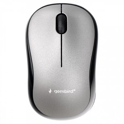 Мышь Gembird MUSW-260 оптическая, беспроводная, USB, офисная, серый (MUSW-260)