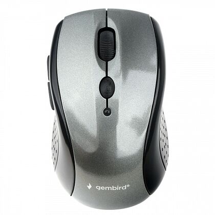 Мышь Gembird MUSW-430 оптическая, беспроводная, USB, офисная, серый (MUSW-430)