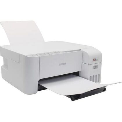 МФУ Epson L3256 (А4, Струйная, Цветная, 33 стр.мин, USB 2.0,Wi-Fi, Белый) C11CJ67414