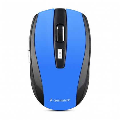 Мышь Gembird MUSW-330-1 оптическая, беспроводная, USB, офисная, синий (MUSW-330-1)