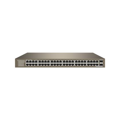Управляемый PoE-коммутатор 50 портов Tenda TEG3350F (48х1Гбит/ с, 2хSFP) 2 уровня