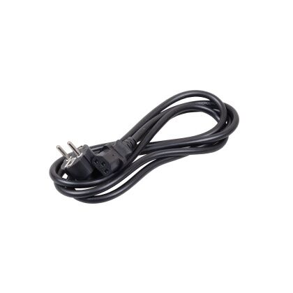 Кабель питания EURO - C13 ITK, 3м, 10А, 2300Вт, черный (PC-C13D-3M)