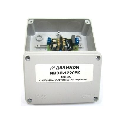 Блок питания Давикон импульсный (AC160-242V /  DC 12-14V /  2.5А) ИВЭП-1220УК