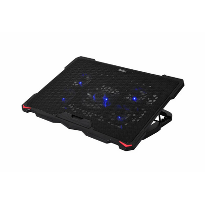 Подставка для ноутбука Digma D-NCP180-5 До 18", Вентилятор 5x150мм, Черный (D-NCP180-5)