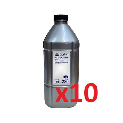Тонер HP 1100 1кг. фл. Silver ATM Handan HG-220 (5L/  Canon LBP 800/  810/ HP1000/ 1200) Упаковка 10шт.