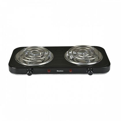Плита настольная электрическая Blackton HP206B черный (2000 Вт, количество конфорок - 2, механическое)