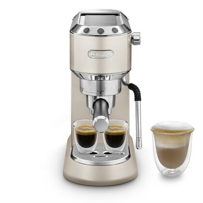 Кофеварка рожковая DeLonghi EC 885 BG бежевый (1300 Вт, 1100 мл)