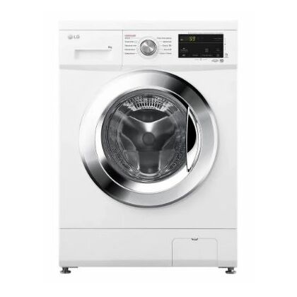 Стиральная машина фронтальная ( с паром) LG F2J3NS2W белый ( стирка - 6 кг, отжим - 1200 об/ мин, глубина - 44 см)