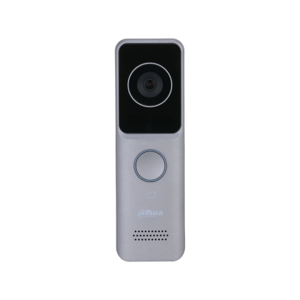 Вызывная панель IP Dahua, серый, карта до256 Gb, WiFi (DHI-VTO2311R-WP)