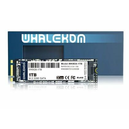 Твердотельный накопитель SSD 2280 M.2: 1000 ГБ Whalekom WKM2-1TB TLC (500 МБ/ с /  450 МБ/ с)  WKM2-1TB