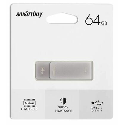 Флеш-накопитель Smartbuy 64Gb USB3.1 M1 Серый (SB064GM1G)