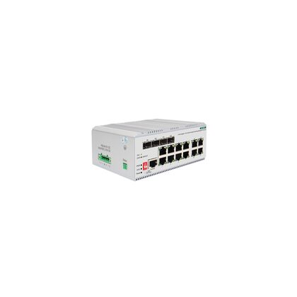 Управляемый PoE-коммутатор 12 портов Origo OI3112P/ 185W (8х1Гбит/ с, 4хRJ45/ SFP, 8хPoE, PoE‑бюджет 185 Вт) 2 уровня