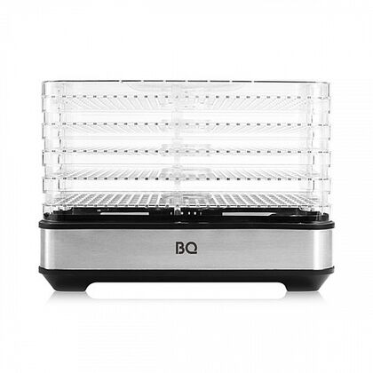 Сушка для овощей BQ FD1003 серебристый/ черный (420 Вт,  макс 35-70 °С)