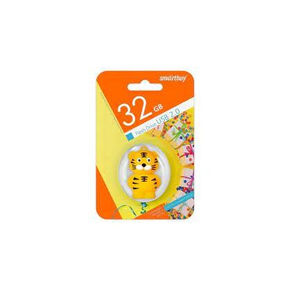 Флеш-накопитель Smartbuy 32Gb USB2.0 Wild Tiger Оранжевый (SB32GBTIGERW)