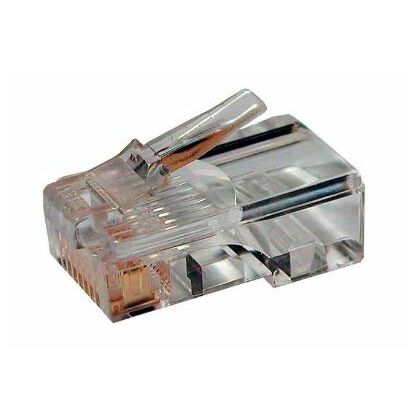 Коннектор RJ-45 Cat5e неэкранированный Hyperline (PLUG-8P8C-U-C5-100)  упаковка 100 шт