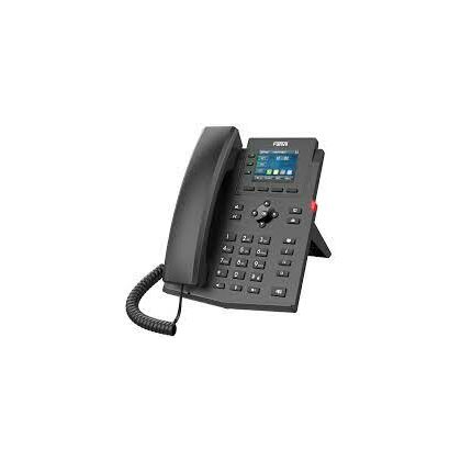 Телефон VoIP Fanvil X303P черный
